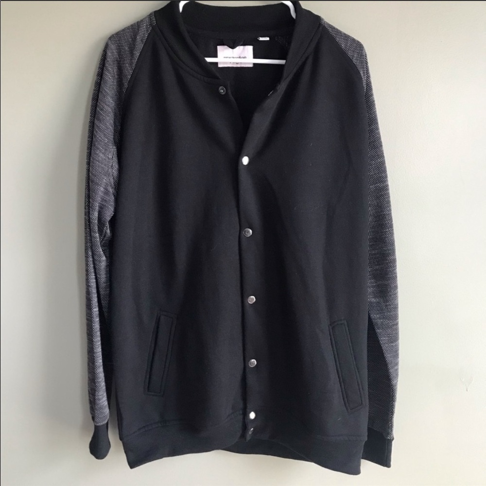 Paper Denim & Cloth snap front bomber jacket L